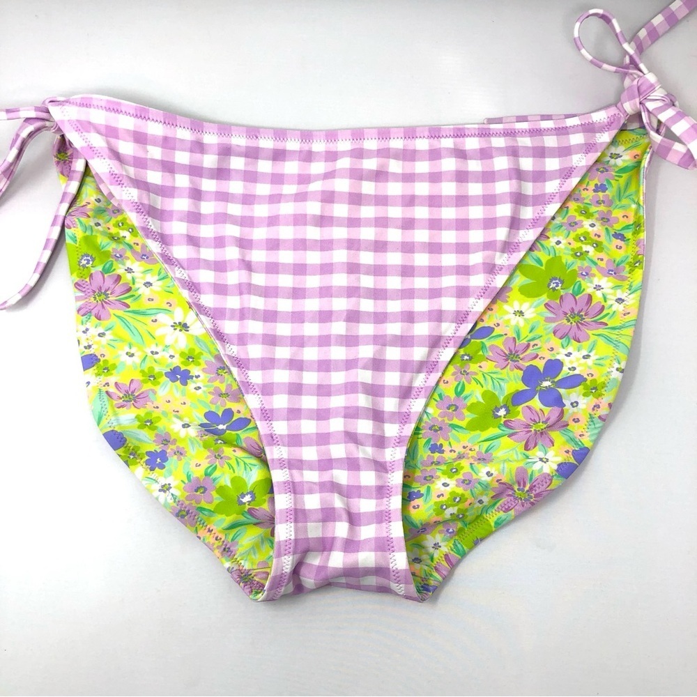 Wild Fable Bikini Bottom Women’s Size 2X (20-22) Reversible Low-Rise High Leg - Picture 8 of 11